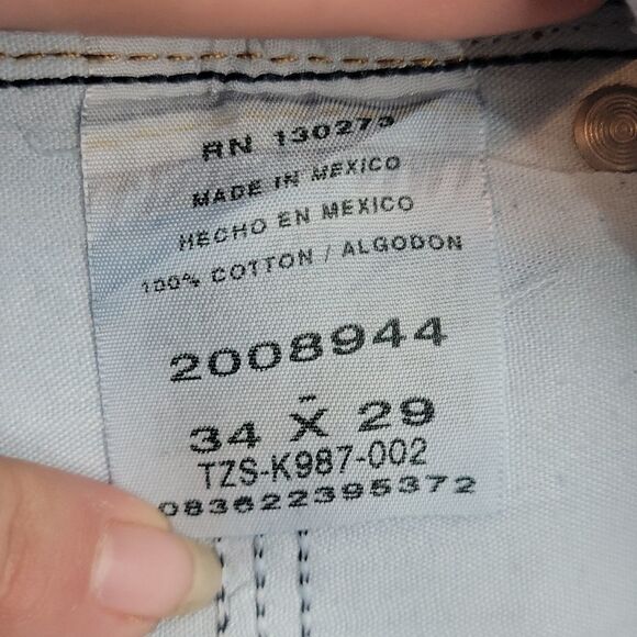 𝅺old Stock Lee Mens Straight Leg Jeans New Excelent Condition Size 34 - Picture 4 of 7